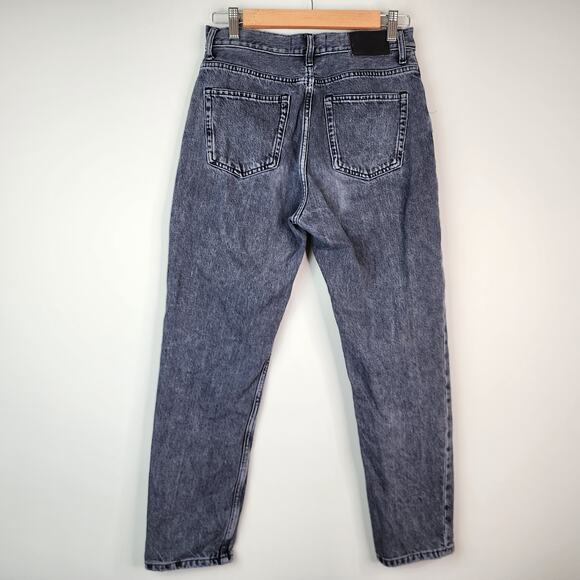 Everlane 90's Cheeky Jean 26 Ankle Black Wash Button Fly Denim - Picture 7 of 9